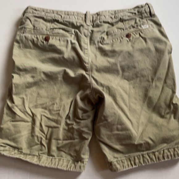 Abercrombie & Fitch Men’s Flat Front Shorts Sz 28 - Picture 6 of 12